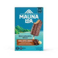 Mauna Loa Paradise Pops, Kona Coffee Crunch - 4 Each